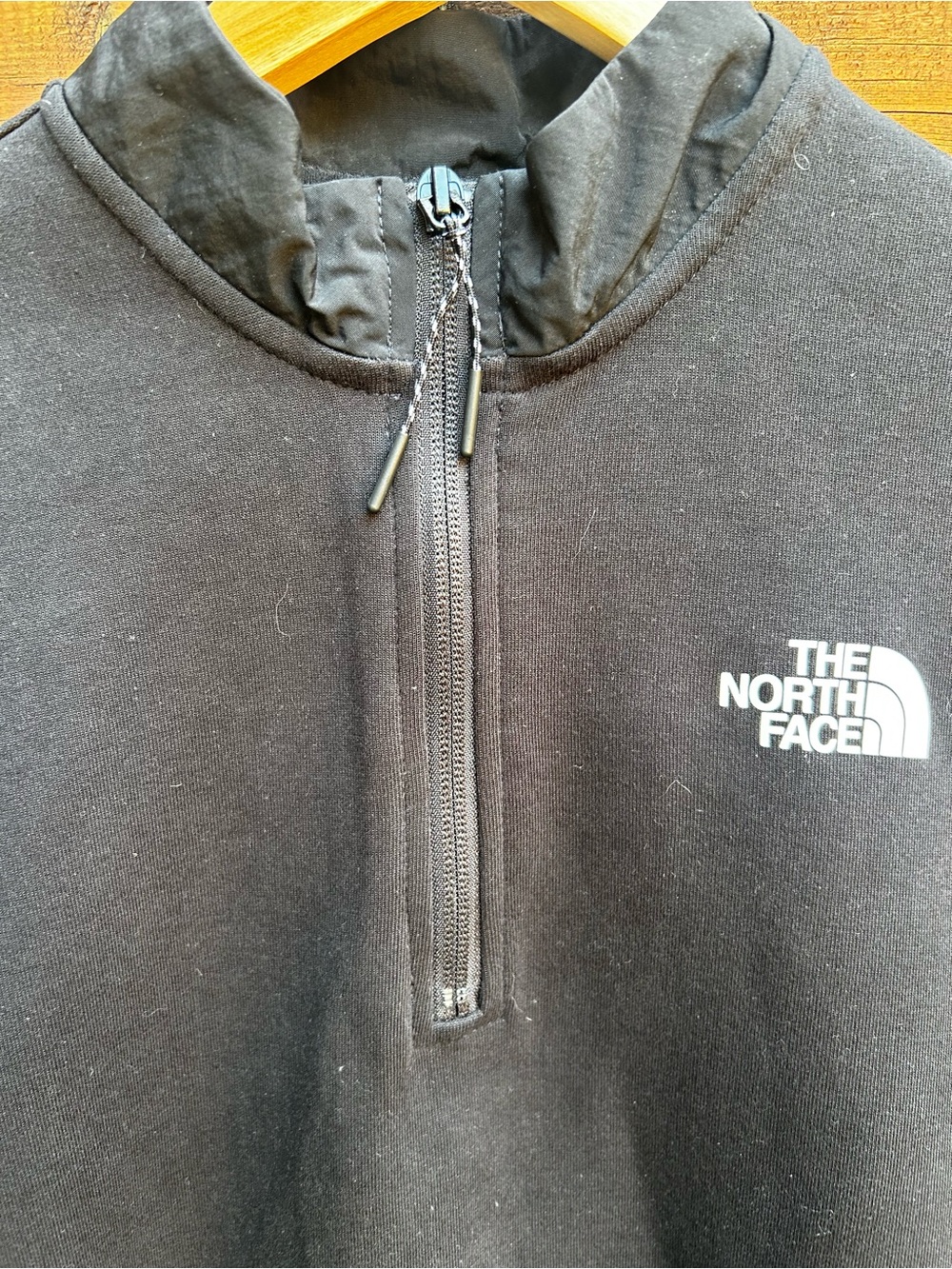 The North Face Black Short Sleeve Tech Zip-Front Mini Dress Cotton - Picture 5 of 10